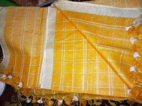 All Colour Bhagalpuri Pure Handloom Linen Saree