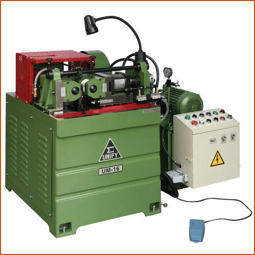 Green Optimum Quality Thread Rolling Machine