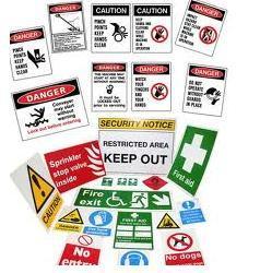Plain And Printed Adhesive PVC Stickers