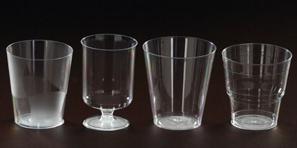 Fine Finish Transparent Glasses