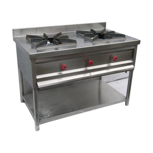 Ss Two Burner Gas Range