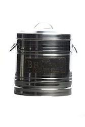 Stainless Steel Tea Container - 5 Ltr Capacity, 225x275mm Size - Airtight Lock Down Lid with Silicon Seal