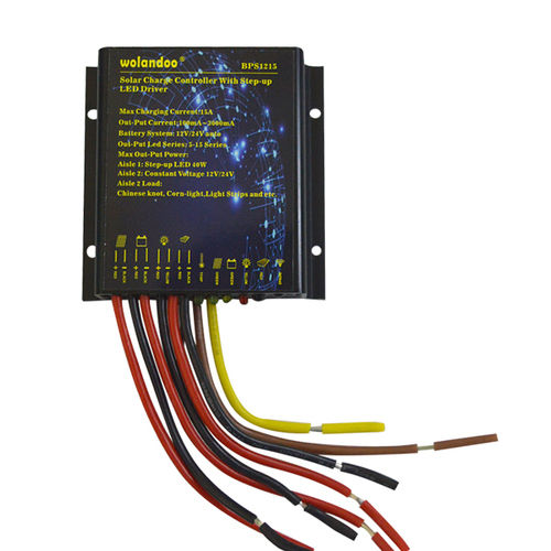  कॉन्स्टेंट करंट बूस्ट लिथियम डेडिकेटेड कंट्रोलर इंटीग्रेटेड सोलर चार्ज (15A 12V/24V) 