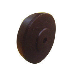 Brown Solid Trolley Wheel