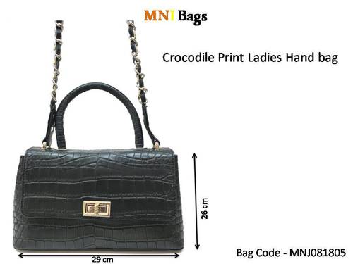 crocodile ladies bag price