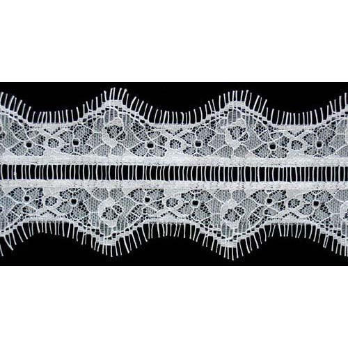 Embroidered Nylon Eyelash Lace