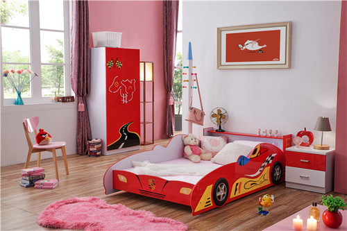 F1 MDF Eco-Friendly Cheap Kids Car Bed By Foshan  Shuohao  Furniture  Co  Ltd