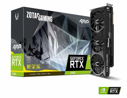 Orange Geforce Rtx 2080 8Gb Amp Ddr6 Graphic Card (Zotac)