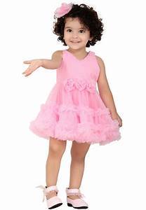 Pink Color Kids Frocks Gender: Girls