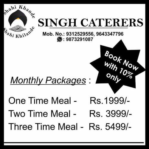 Pure Vegetarian Tiffin Service