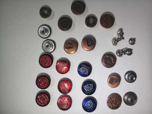 Fancy Branded Jeans Buttons