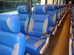 Seamless Finish Luxury Bus Seats