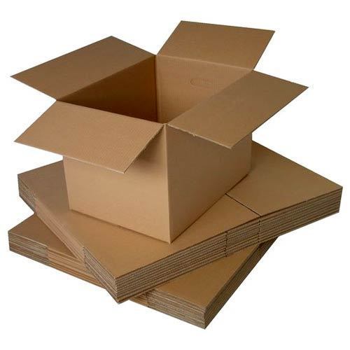 Brown Plain Corrugated Box