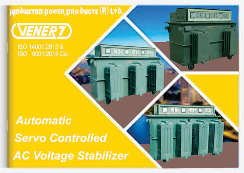 Available In All Types Of Colors Distortion Free Industrial Oil Cooled Servo Voltage Stabilizer