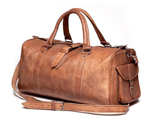 Brown Genuine Leather Bag Gender: Unisex