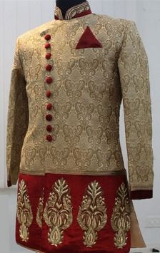 Washable Exuberant Look Wedding Sherwani