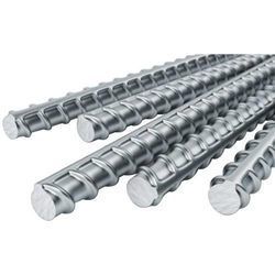 Mild Steel TMT Bars - 12mm & 6mm Diameter, Silver Color | Grade Fe 500, Kamdhenu TMX