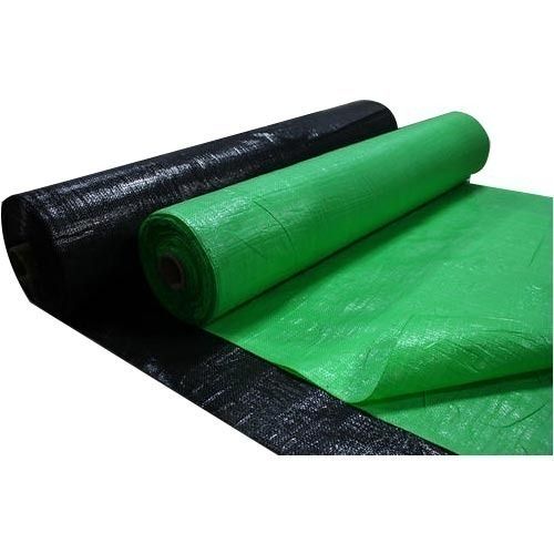 Black And Green Polypropylene Woven Fabric