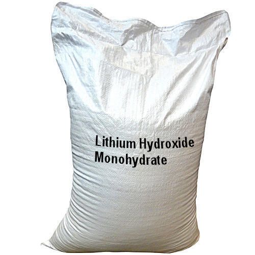 Lithium Hydroxide Monohydrate - High Purity Grade | Ideal for Gas Purification, Heat Transfer Medium, Storage-Battery Electrolyte, and Catalyst in Polymerization