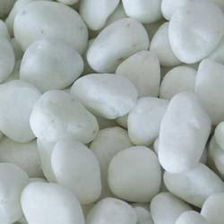 Snow White Quartz Pebble