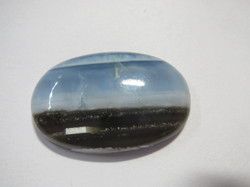 Peruvian Blue Opal Natural Semi Precious Stone Cabochons