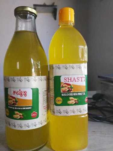 Wood Pressed Groundnut Oil