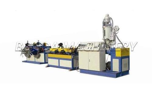 Hdpe Single Wall Corrugated Pipe Making Machine For Electric Cable Wire