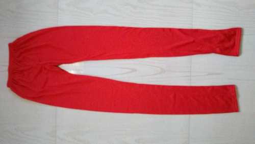 Red Color Legging For Ladies