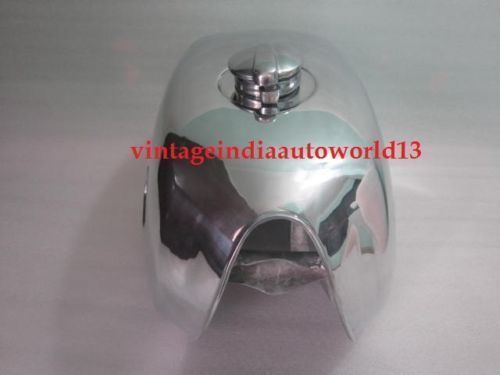 Two Wheeler Parts Alloy Aluminum Gas Fuel Petrol Tank With Monza Cap