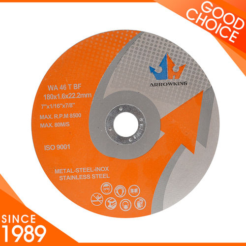 180X1.6X22.2Mm Abrasive Disk Cutting Discs For Stainless Steel Application: Hospital