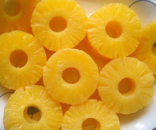 Canned Sliced Pineapple Fruit