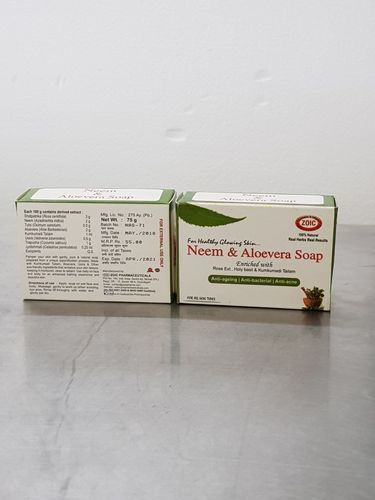 Herbal Handmade Soap With Neem And Aloevera
