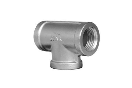 High Strength Stainless Steel Tee - 1/2 inch to 3 inch Size Range | Dimensional Accuracy, Excellent Finish, Female Connection