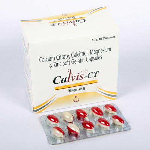 Calcium Citrate Calcitriol and Zinc Soft Gel Capsules