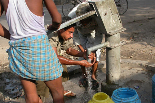 Brown Deepwell Handpump (India Mark 3)