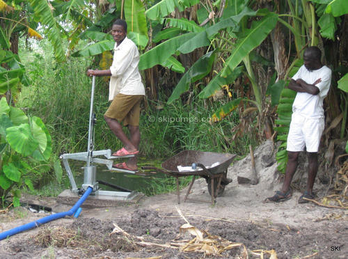 Reliable Metal Treadle Pump