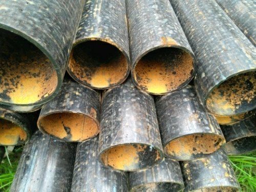 Brown Robust Design Round Steel Pipe