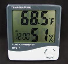 Digital Hygrometer with Indicate Clock