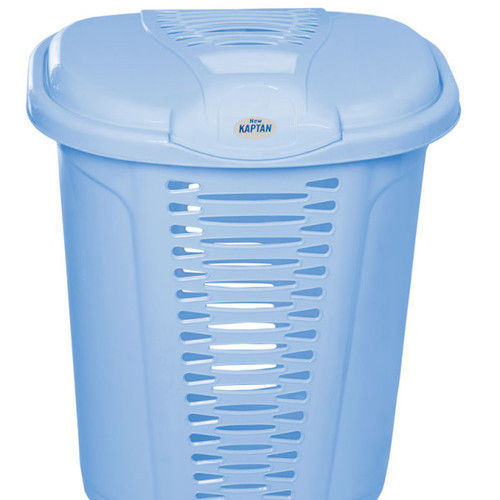 Sky Blue Color Vanity Laundry Basket