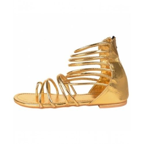 Zip Up Gladiator Sandals