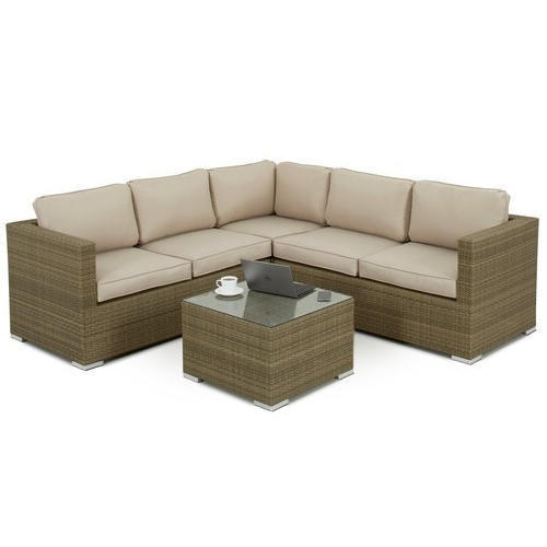 5 Seater L Shape Sofa Set