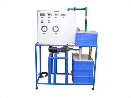 Centrifugal Pump Test Rig - Quality-Proven Design, Closed Loop Water Circulation with Pressure and Vacuum Gauges, Measuring Tank for Flow Rate Evaluation