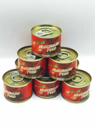 Tomato Paste Packed In Cans
