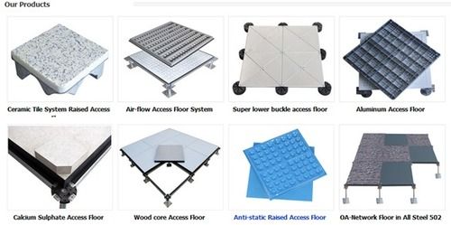 Silver Anti-Static Raised Access Floor