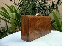 Fancy Wooden Clutch