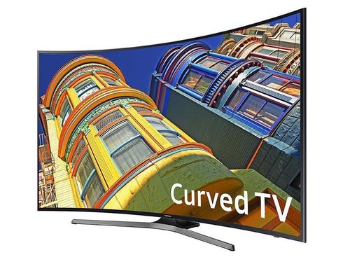 Curved 4K 55-Inch Smart TV With HDR WiFi (Samsung)