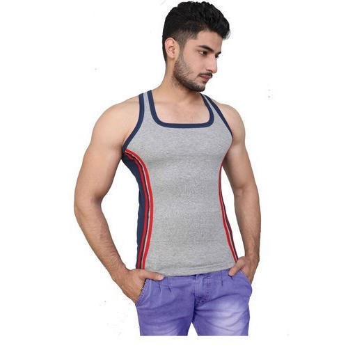 Gents Cotton Gym Vest