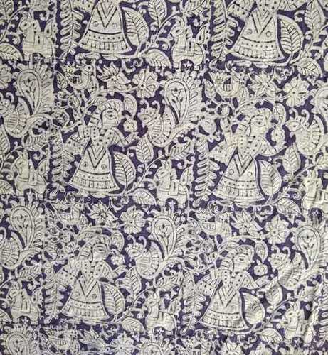 Handwork Kalamkari Cotton Fabric