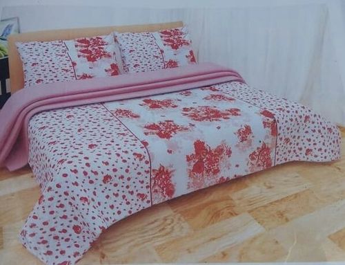 Double And Single Bed Bedsheets With Cushion