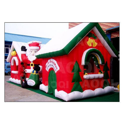 Sturdy Construction Inflatable Christmas House